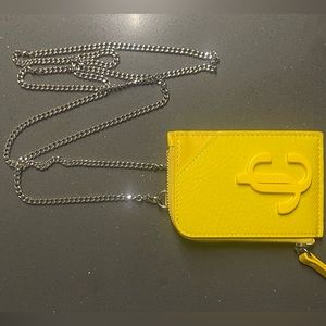 Jimmy Choo- Leather Chain Cardholder